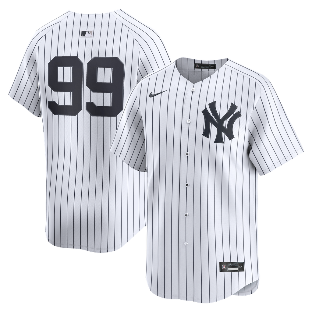New York Yankees Aaron Judge Nike White Home Limited Player Jersey