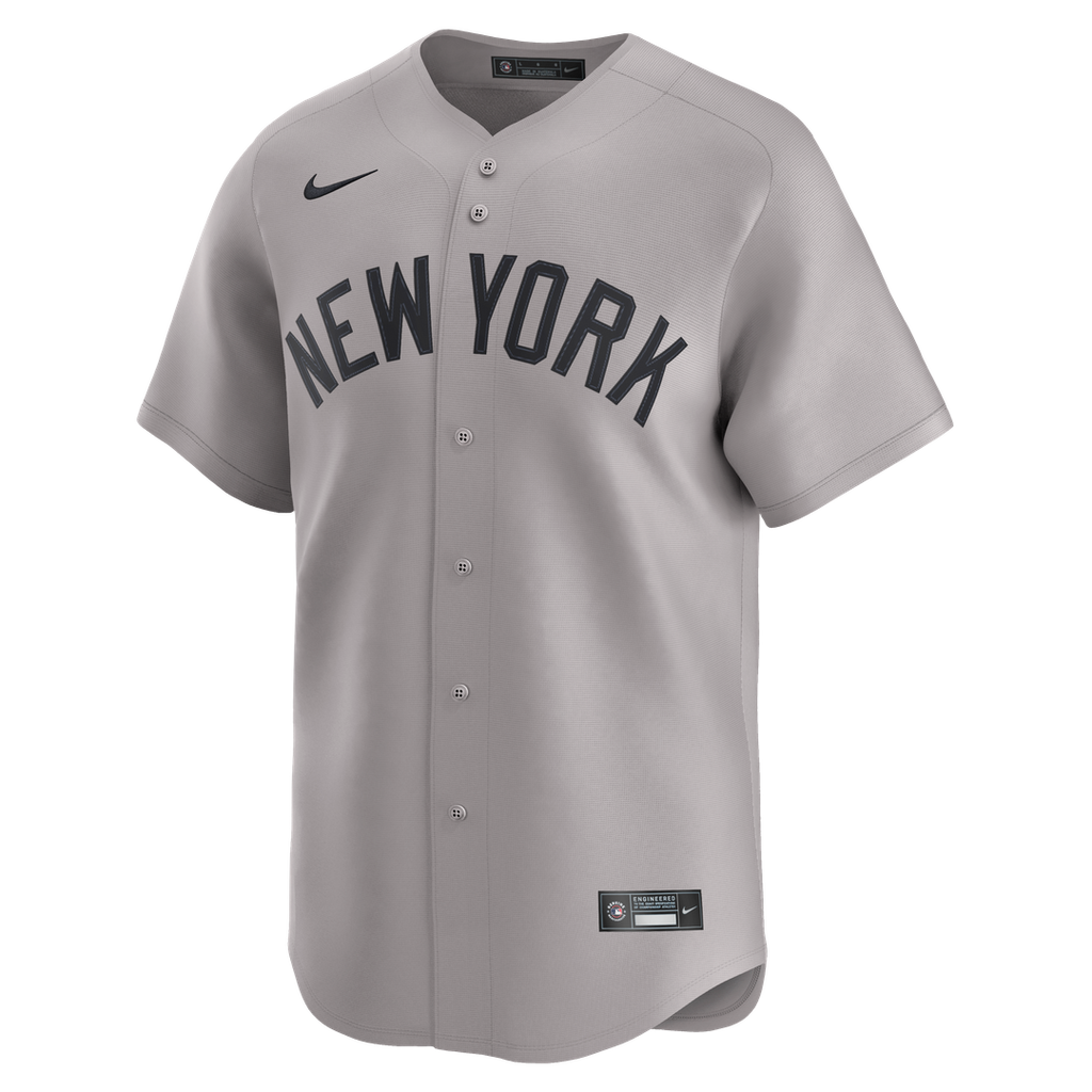 New York Yankees Max Fried Nike Gray Road Limited Player Jersey