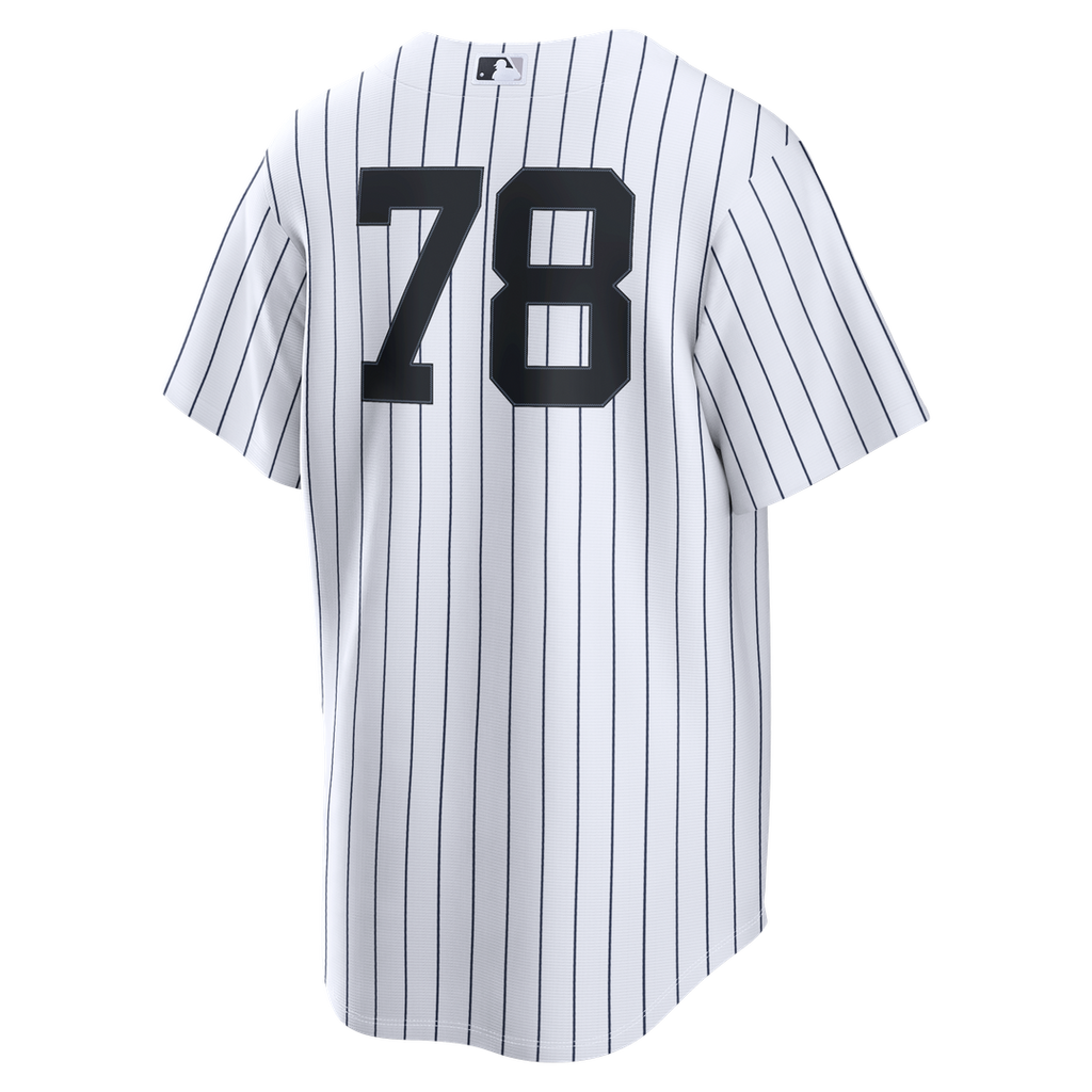 New York Yankees Spencer Jones Nike White Home Replica Jersey