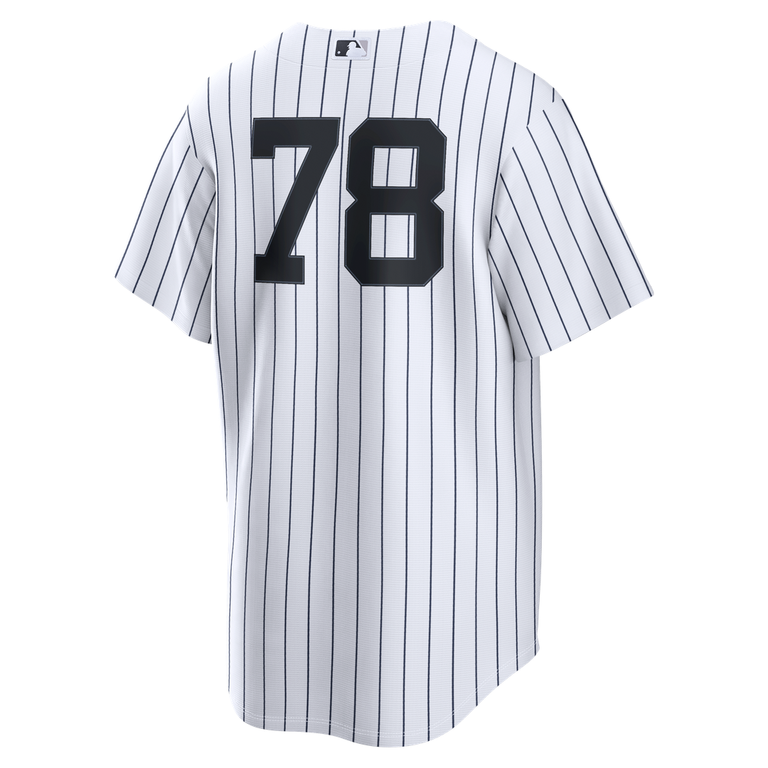 New York Yankees Spencer Jones Nike White Home Replica Jersey