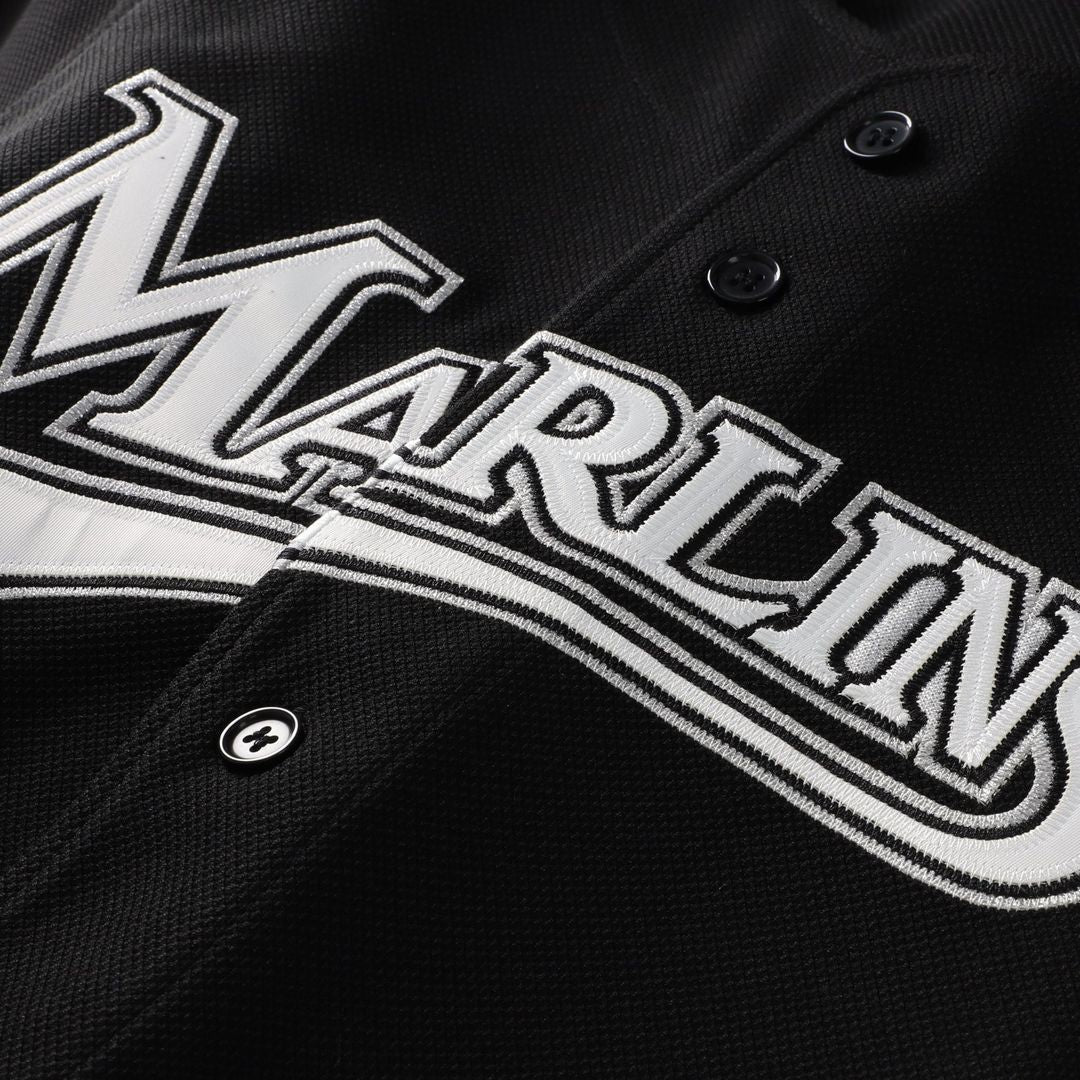 Miami Marlins Miguel Cabrera Mitchell & Ness Black Big & Tall Cooperstown Mesh Batting Practice Jersey
