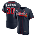 Atlanta Braves Drake Baldwin Nike Navy Alternate MLB Awards Authentic Jersey
