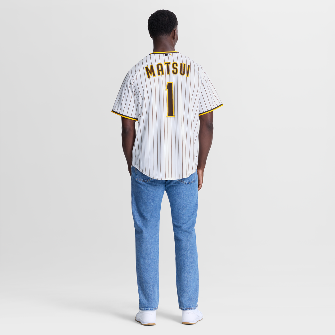 San Diego Padres Yuki Matsui Nike White Home Replica Jersey