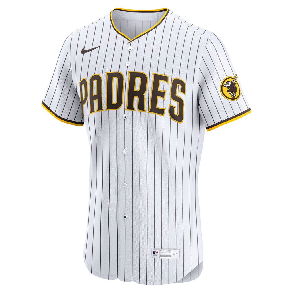 San Diego Padres Nike White Home Elite Jersey