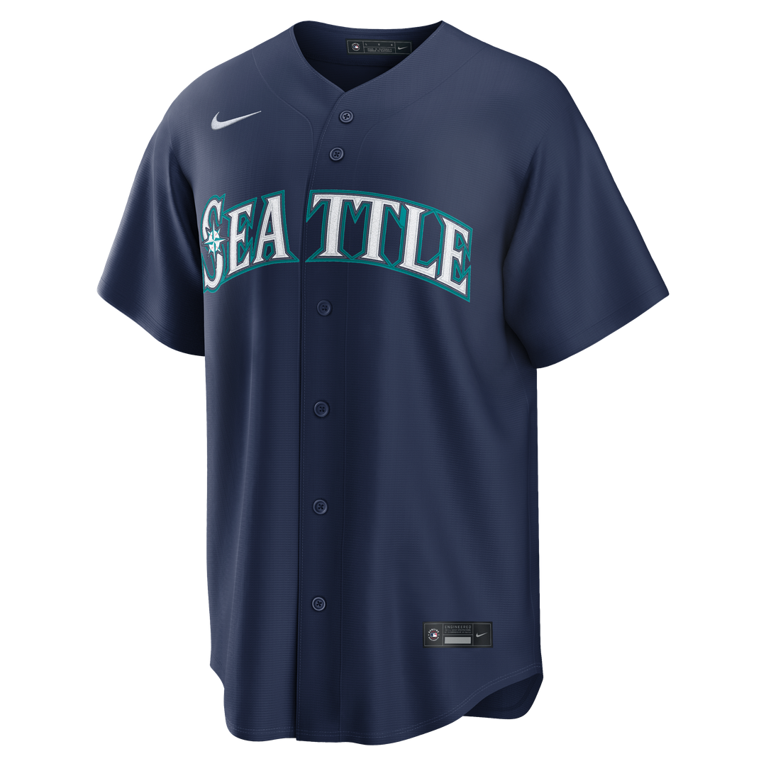 Seattle Mariners Cal Raleigh Nike Cream Alternate Replica Jersey