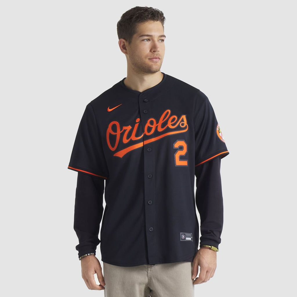 Baltimore Orioles Gunnar Henderson Nike Black Alternate Limited Player Jersey