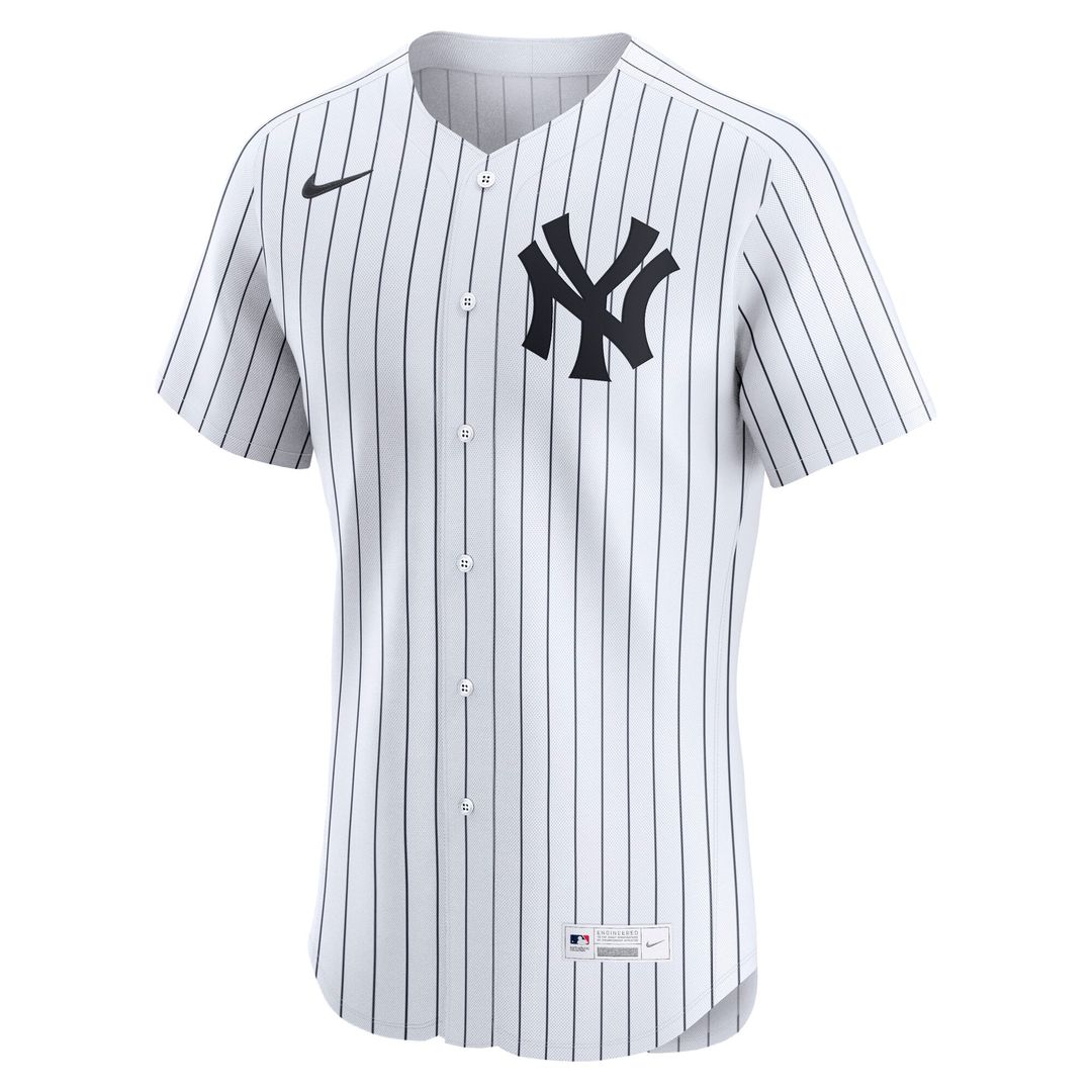 New York Yankees Nike White Home Elite Jersey