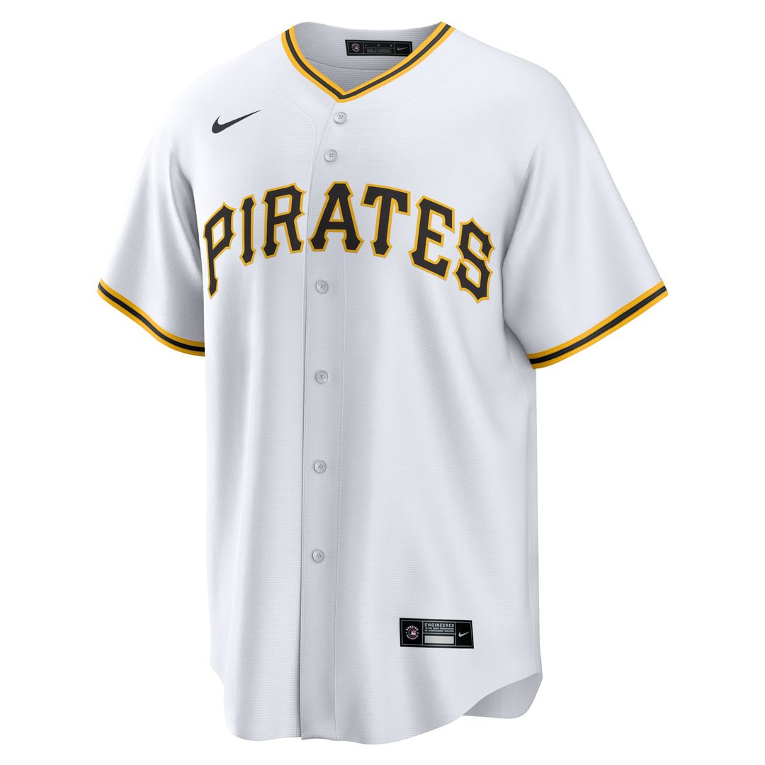 Pittsburgh Pirates Nike White Home Replica Team Jersey