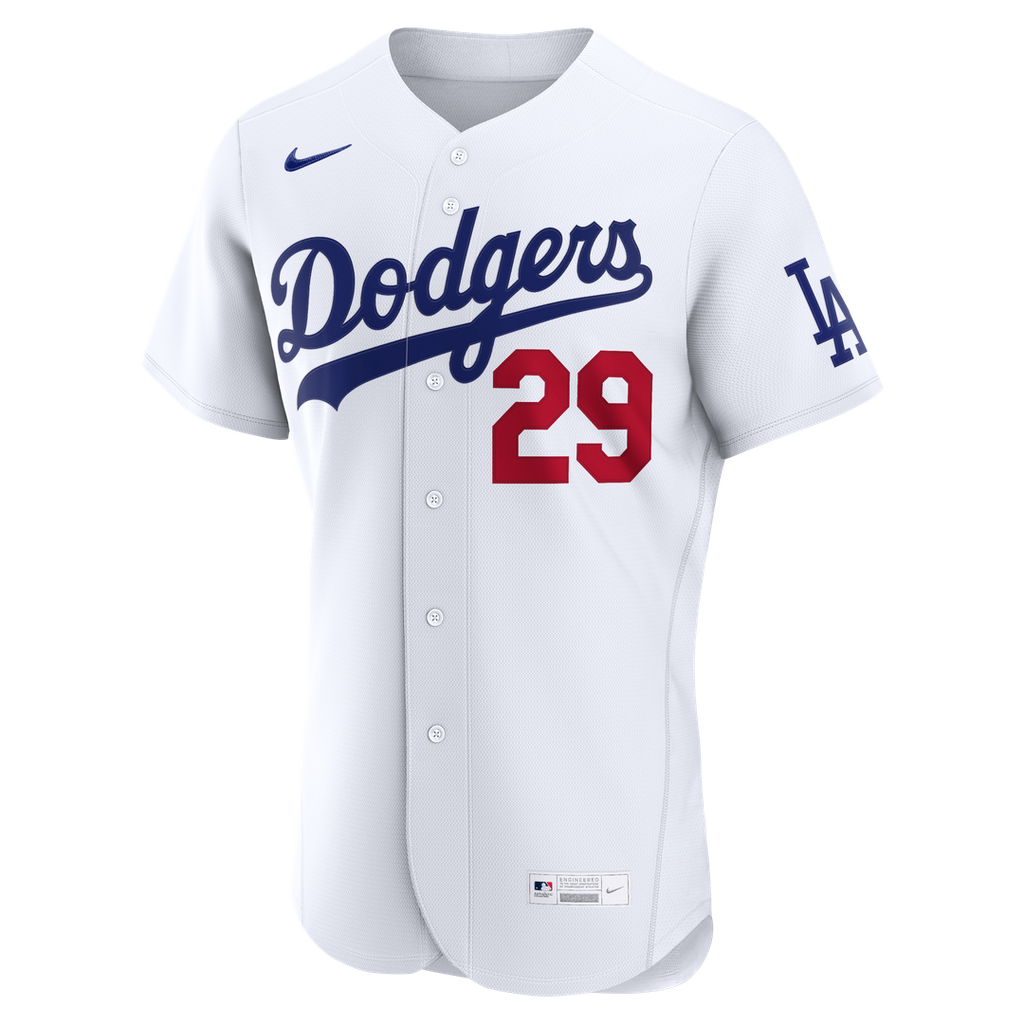 Los Angeles Dodgers Tarik Skubal Nike White Home Authentic Jersey