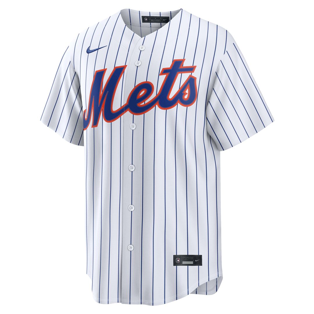 New York Mets Sean Manaea Nike White Home Replica Jersey