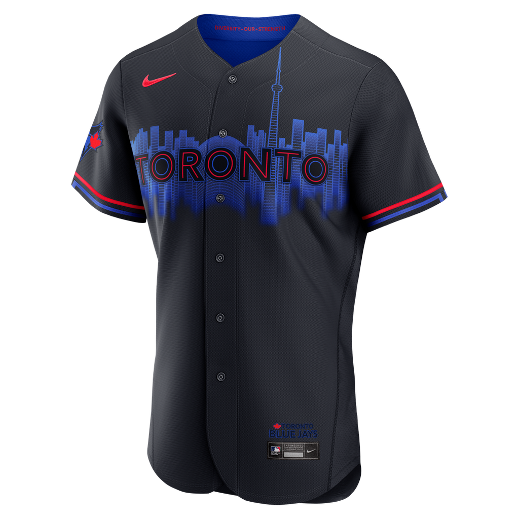 Toronto Blue Jays Nike Navy City Connect Authentic Jersey