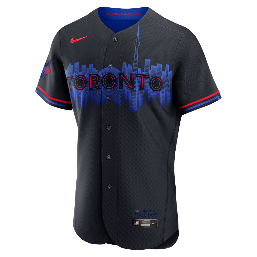 Toronto Blue Jays Nike Navy City Connect Authentic Jersey