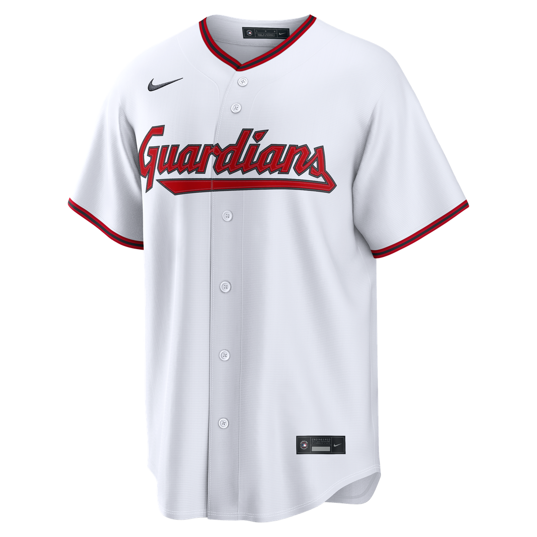 Cleveland Guardians Foster Griffin Nike White Home Replica Jersey