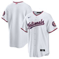 Washington Nationals Nike White Home Blank Replica Jersey
