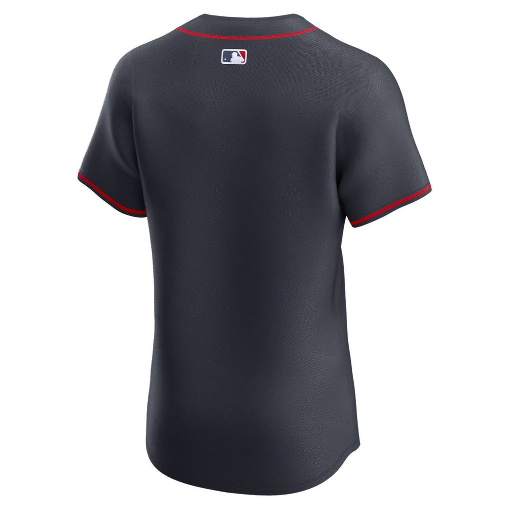 Atlanta Braves Nike Navy Alternate Elite Jersey
