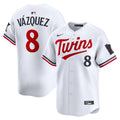 Minnesota Twins Christian Vázquez Nike White Home Limited Jersey