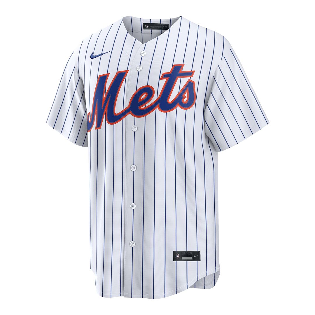 New York Mets Ronny Mauricio Nike White Home Replica Jersey
