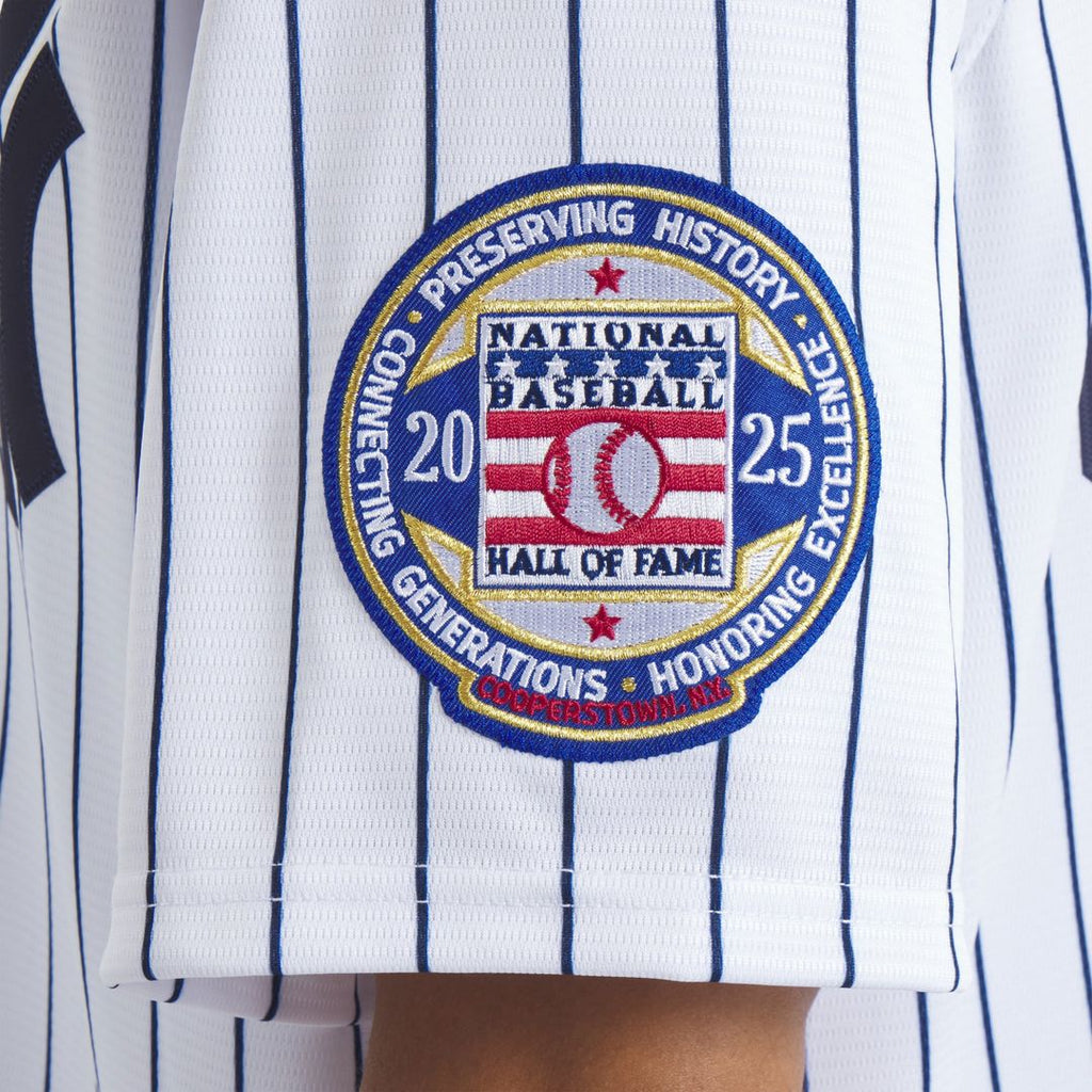 New York Yankees CC Sabathia Nike White 2025 Baseball Hall of Fame Name & Number Retired Replica Jersey