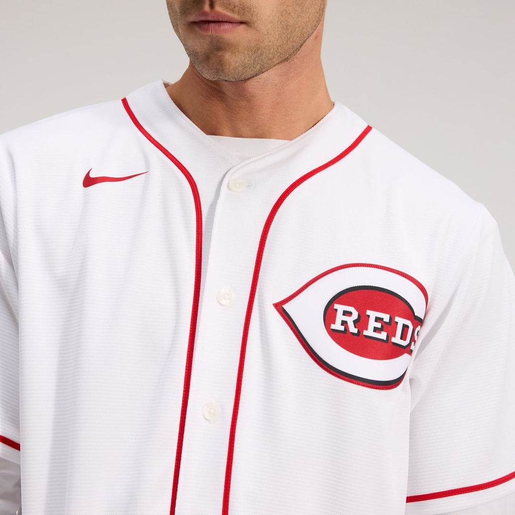 Cincinnati Reds Nike White Home Replica Team Jersey