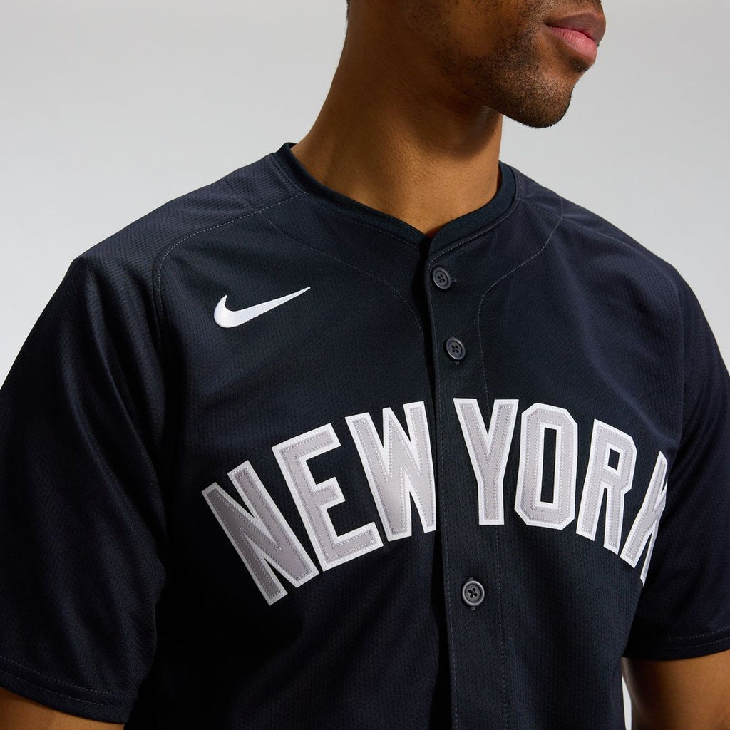 New York Yankees Aaron Judge Nike Gray Road Limited Player Jersey