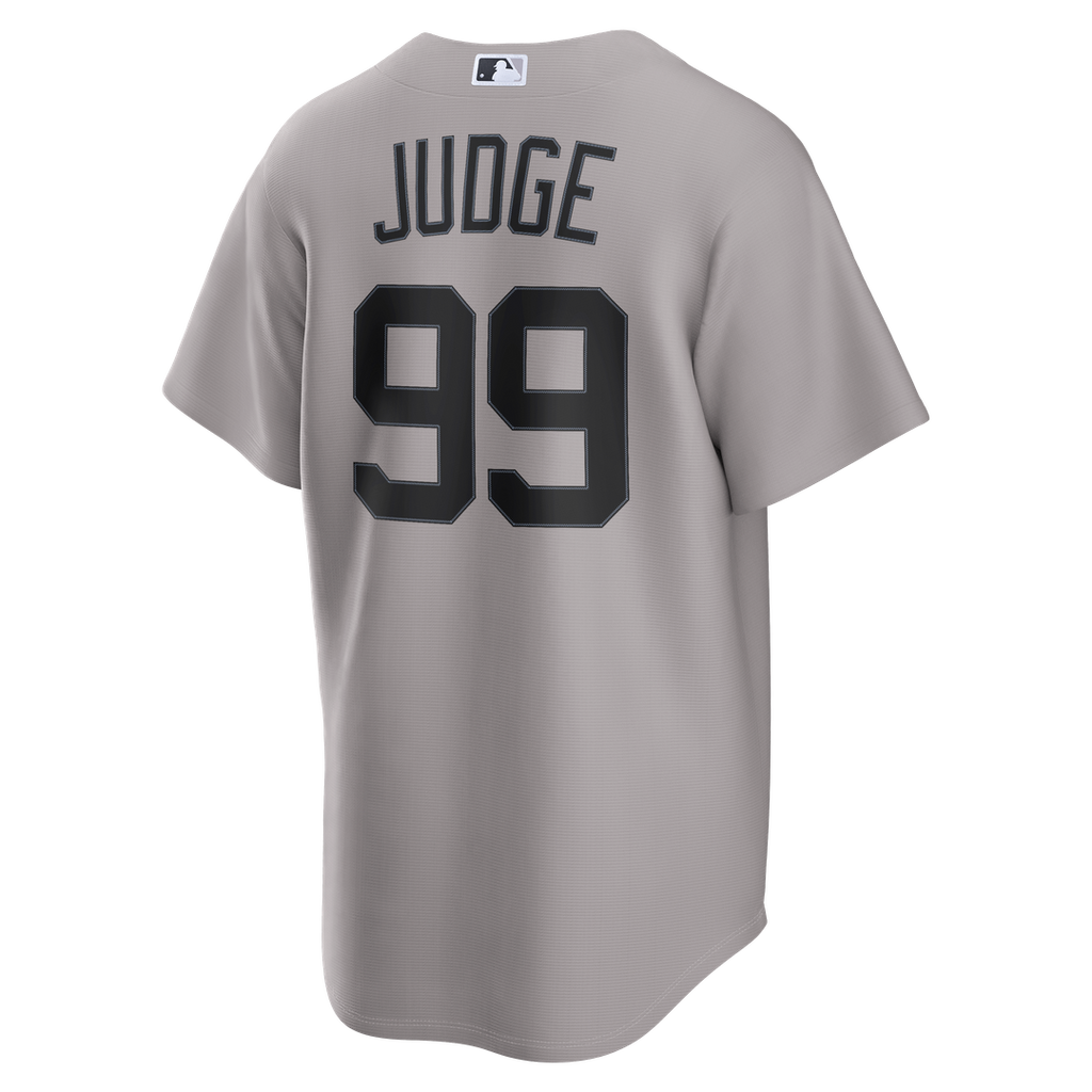 New York Yankees Aaron Judge Nike Gray Road Replica Jersey