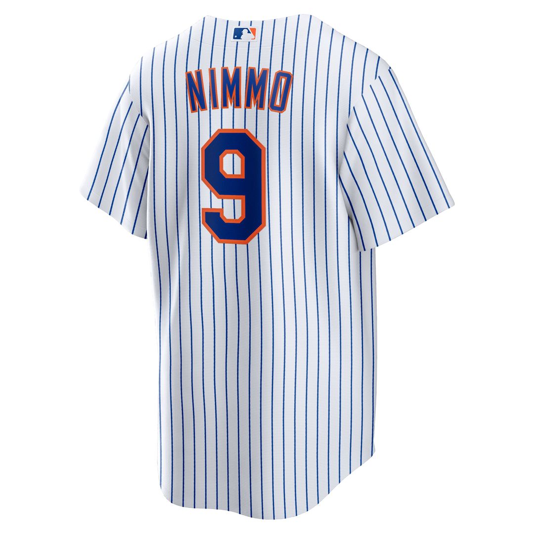New York Mets Brandon Nimmo Nike White Home Replica Jersey