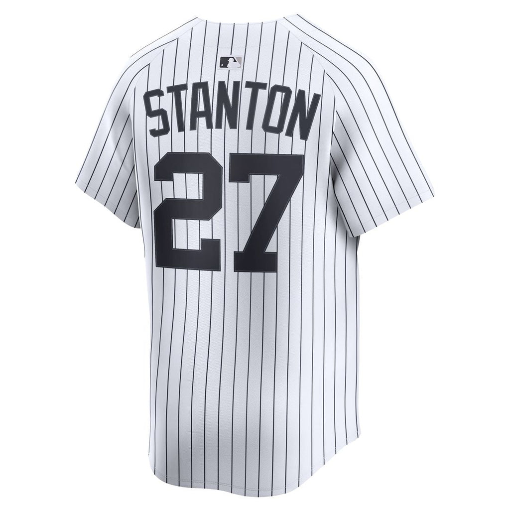 New York Yankees Giancarlo Stanton Nike Gray Road Limited Jersey