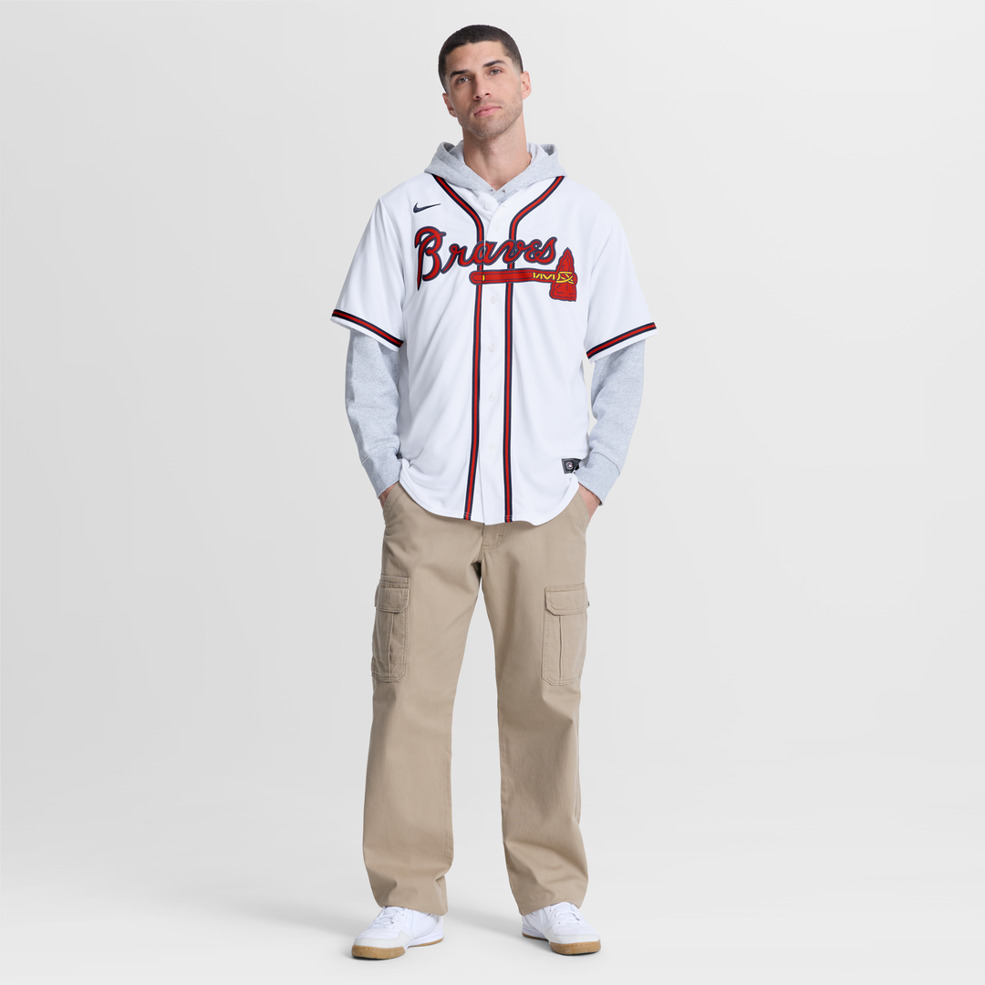 Atlanta Braves Matt Olson Nike White Home Replica Jersey