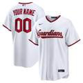 Cleveland Guardians Nike White Home Replica Custom Jersey