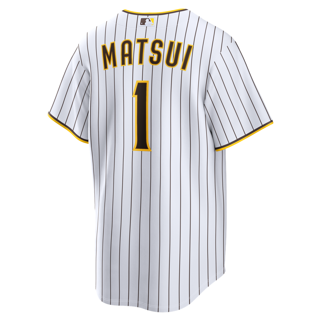 San Diego Padres Yuki Matsui Nike White Home Replica Jersey