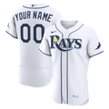 Tampa Bay Rays Nike White Home Authentic Custom Jersey
