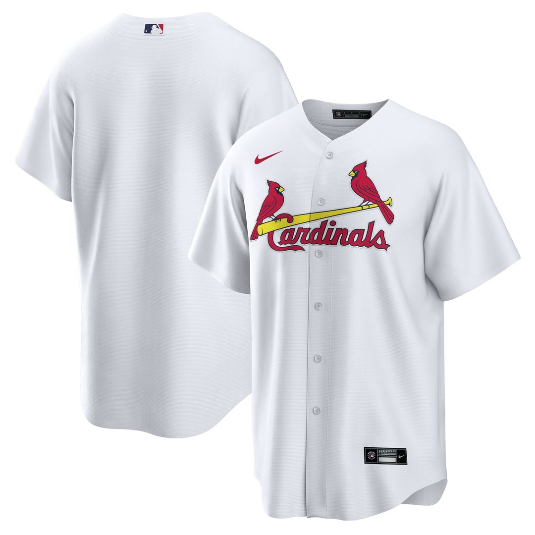 St. Louis Cardinals Nike White Home Replica Team Jersey