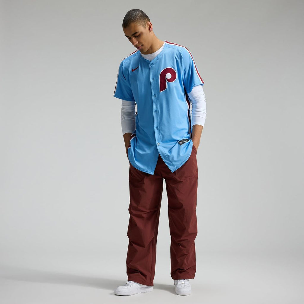 Philadelphia Phillies Nike Light Blue Alternate Elite Jersey