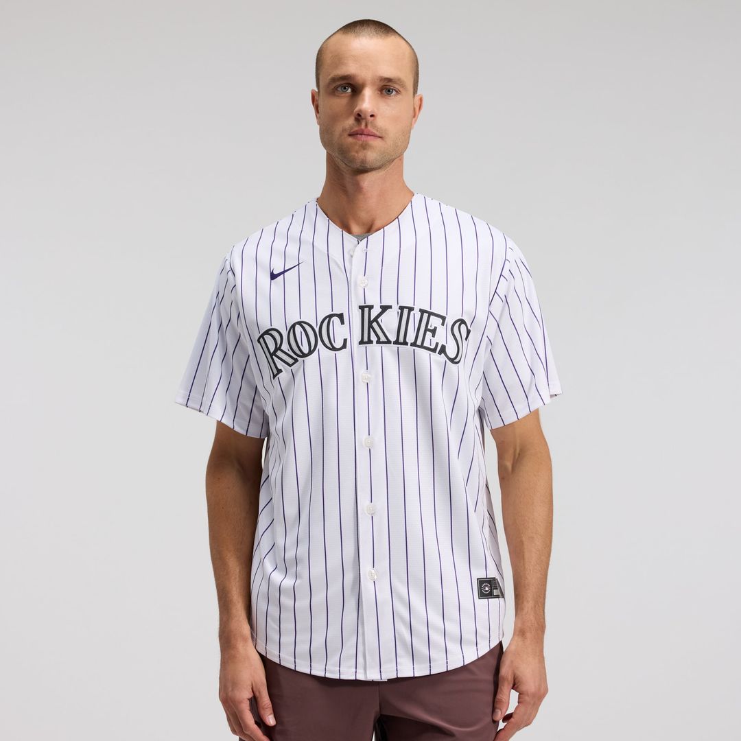 Colorado Rockies Nike White Home Replica Team Jersey