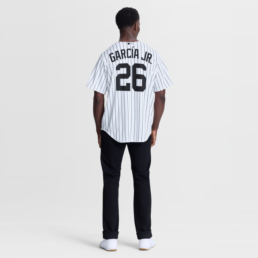 New York Yankees Luis García Jr. Nike White Home Replica Jersey