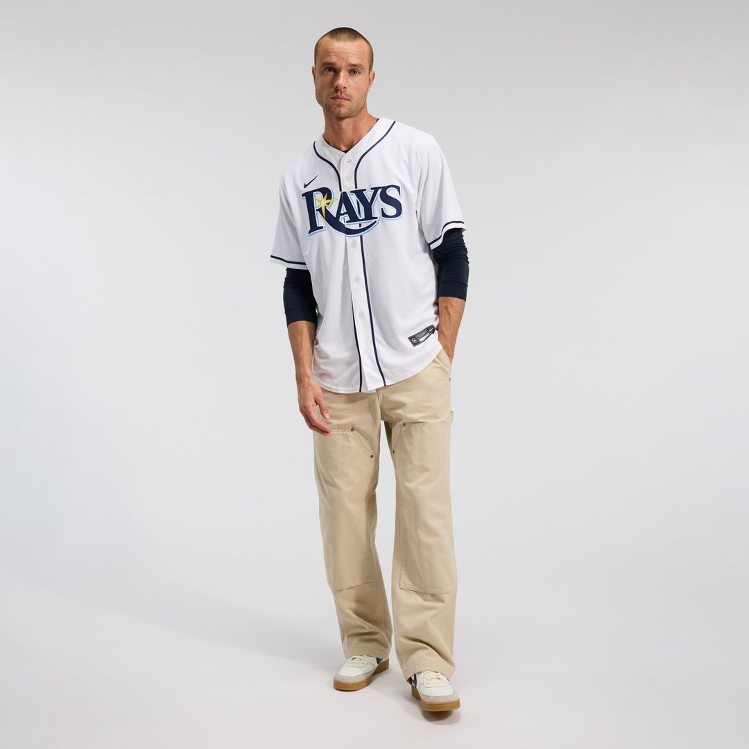 Tampa Bay Rays Yandy Díaz Nike White Home Replica Jersey