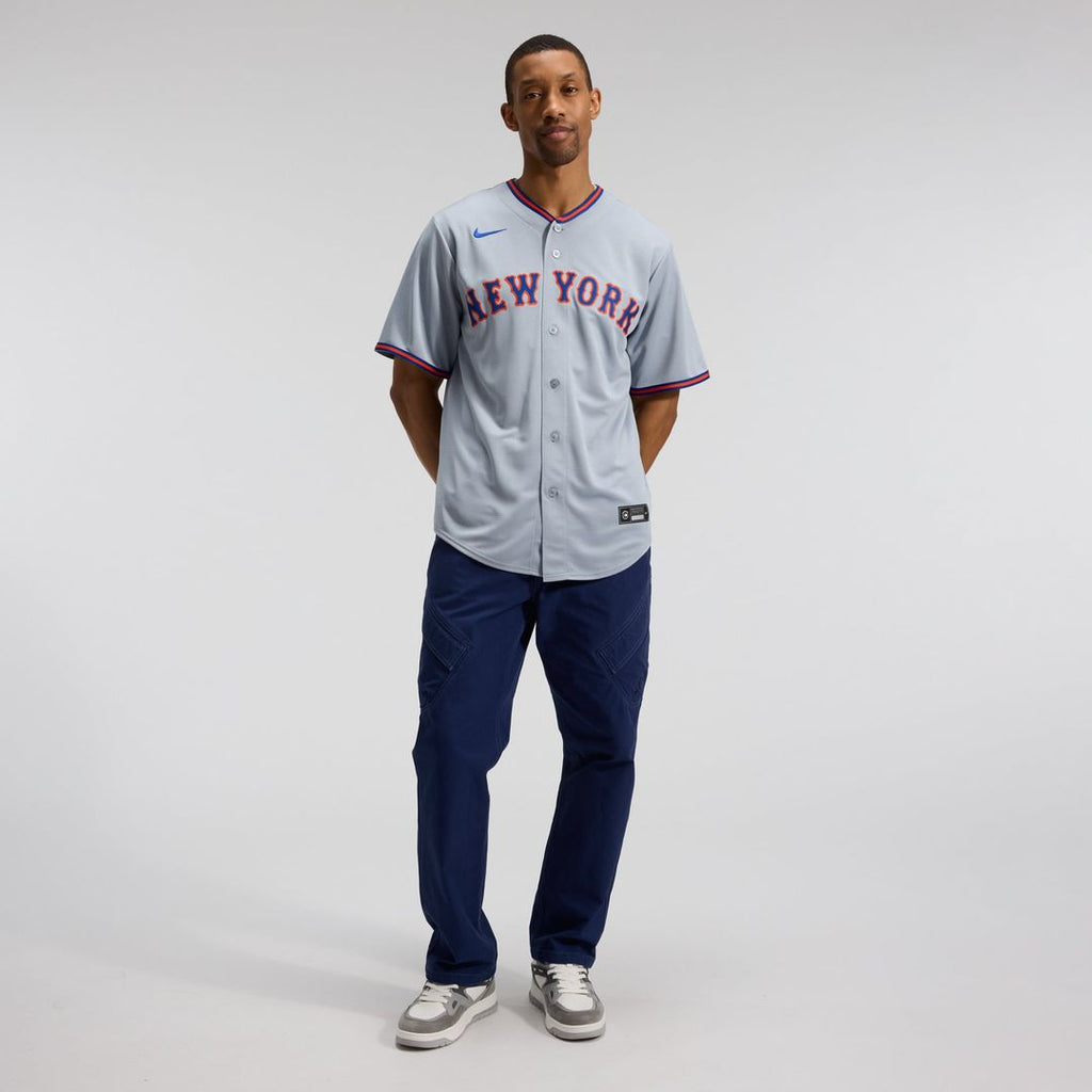 New York Mets Juan Soto Nike Gray Road Replica Jersey