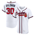 Atlanta Braves Drake Baldwin Nike White MLB Awards Authentic Jersey