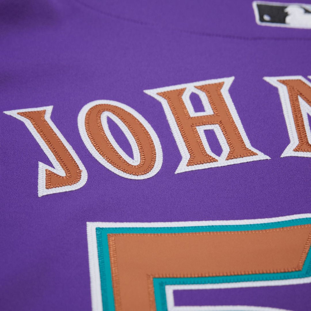 Arizona Diamondbacks Randy Johnson Mitchell & Ness Purple 2000 Throwback Authentic Jersey