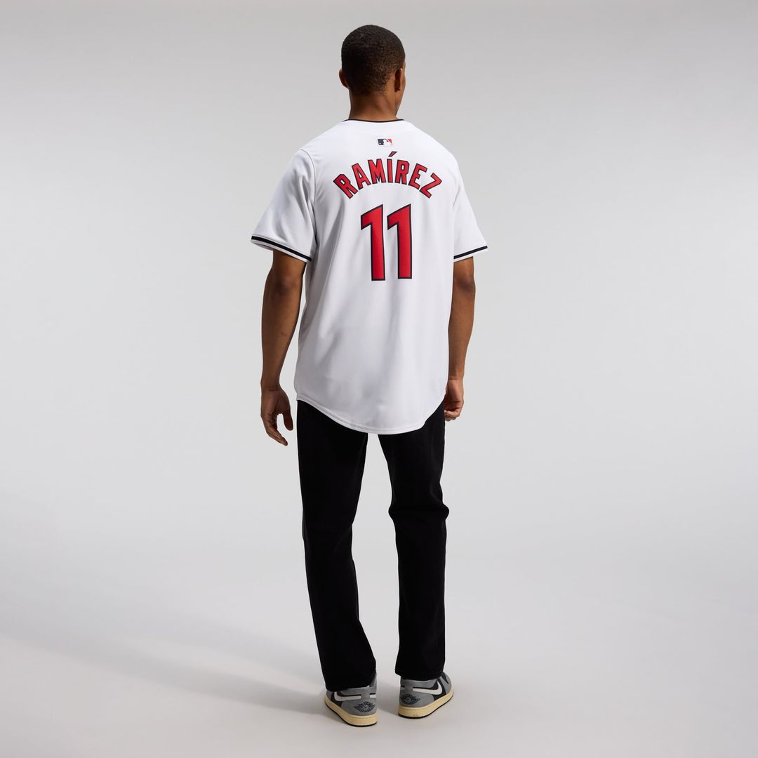 Cleveland Guardians Jose Ramirez Nike White Home Limited Player Jersey