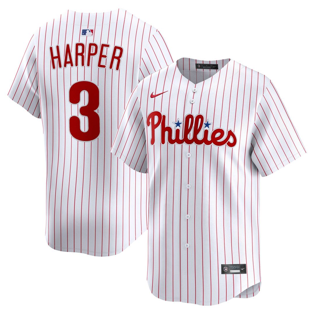 Philadelphia Phillies Bryce Harper Nike Light Blue Alternate Limited Player Jersey