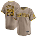 San Diego Padres Fernando Tatis Jr. Nike Tan Alternate Limited Player Jersey