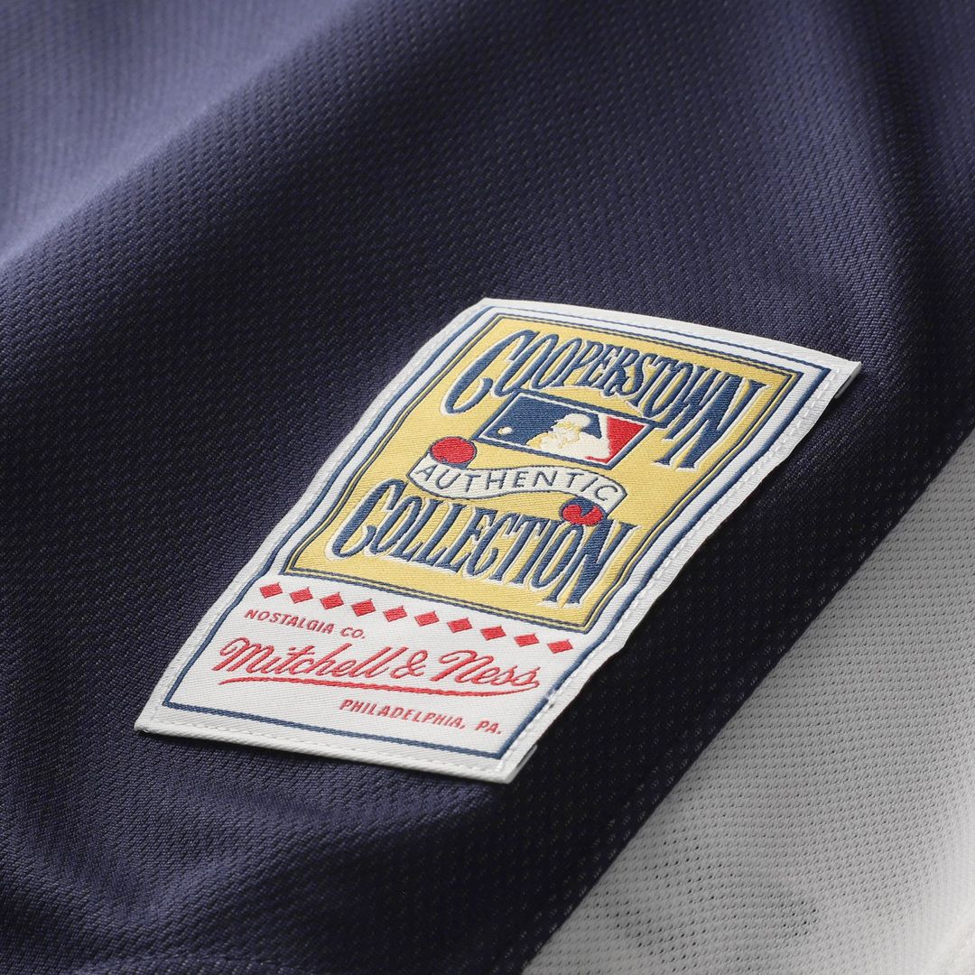 New York Yankees Derek Jeter Mitchell & Ness Navy Authentic Batting Practice Jersey