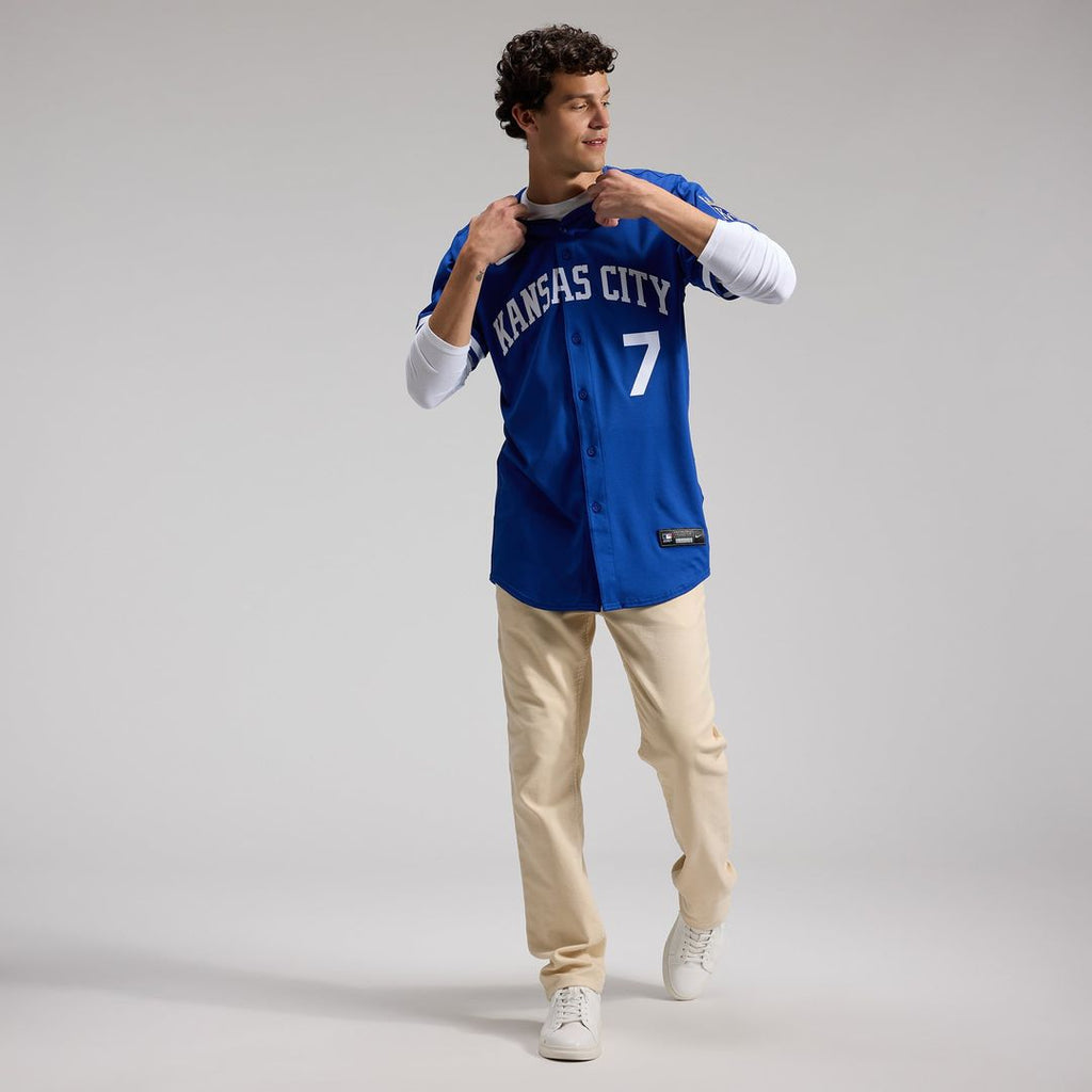 Kansas City Royals Bobby Witt Jr. Nike White Home Elite Player Jersey