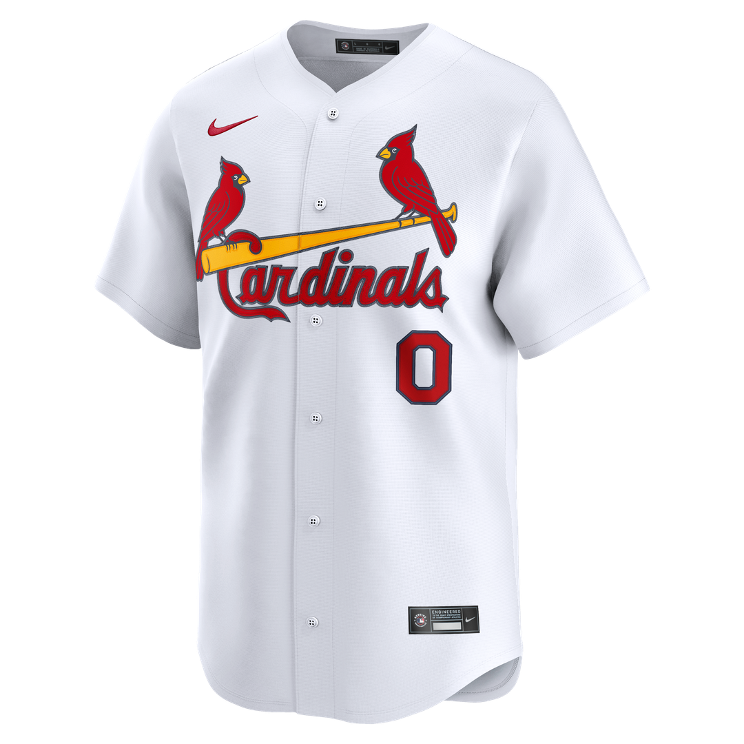 St. Louis Cardinals Masyn Winn Nike White Home Limited Jersey