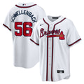 Atlanta Braves Spencer Schwellenbach Nike White Home Replica Jersey