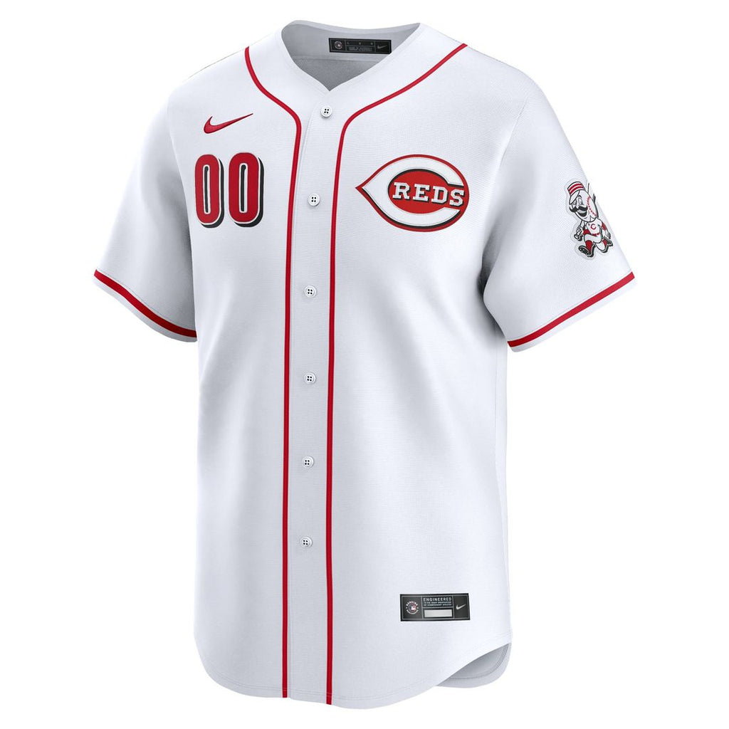 Cincinnati Reds Nike White Home Limited Pick-A-Player Retired Roster Jersey