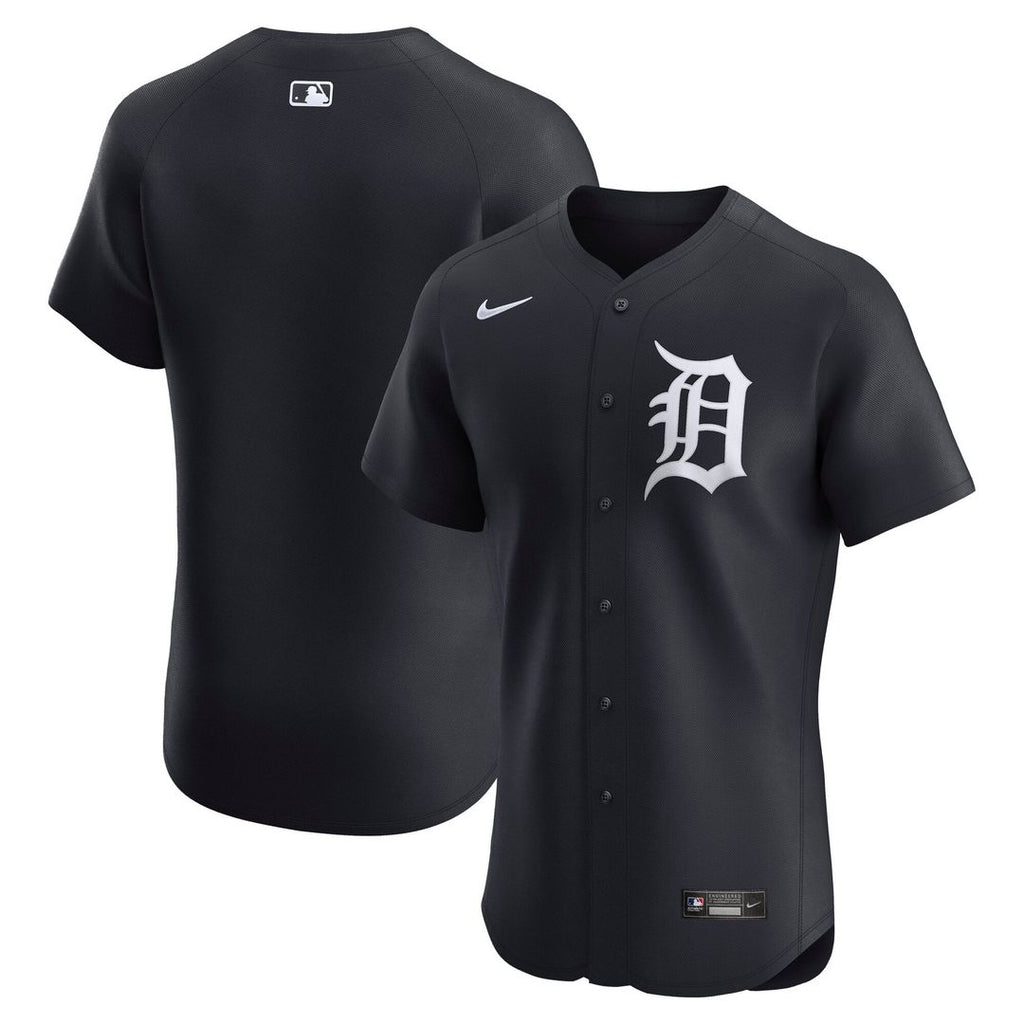 Detroit Tigers Nike Navy Alternate 2 Elite Jersey