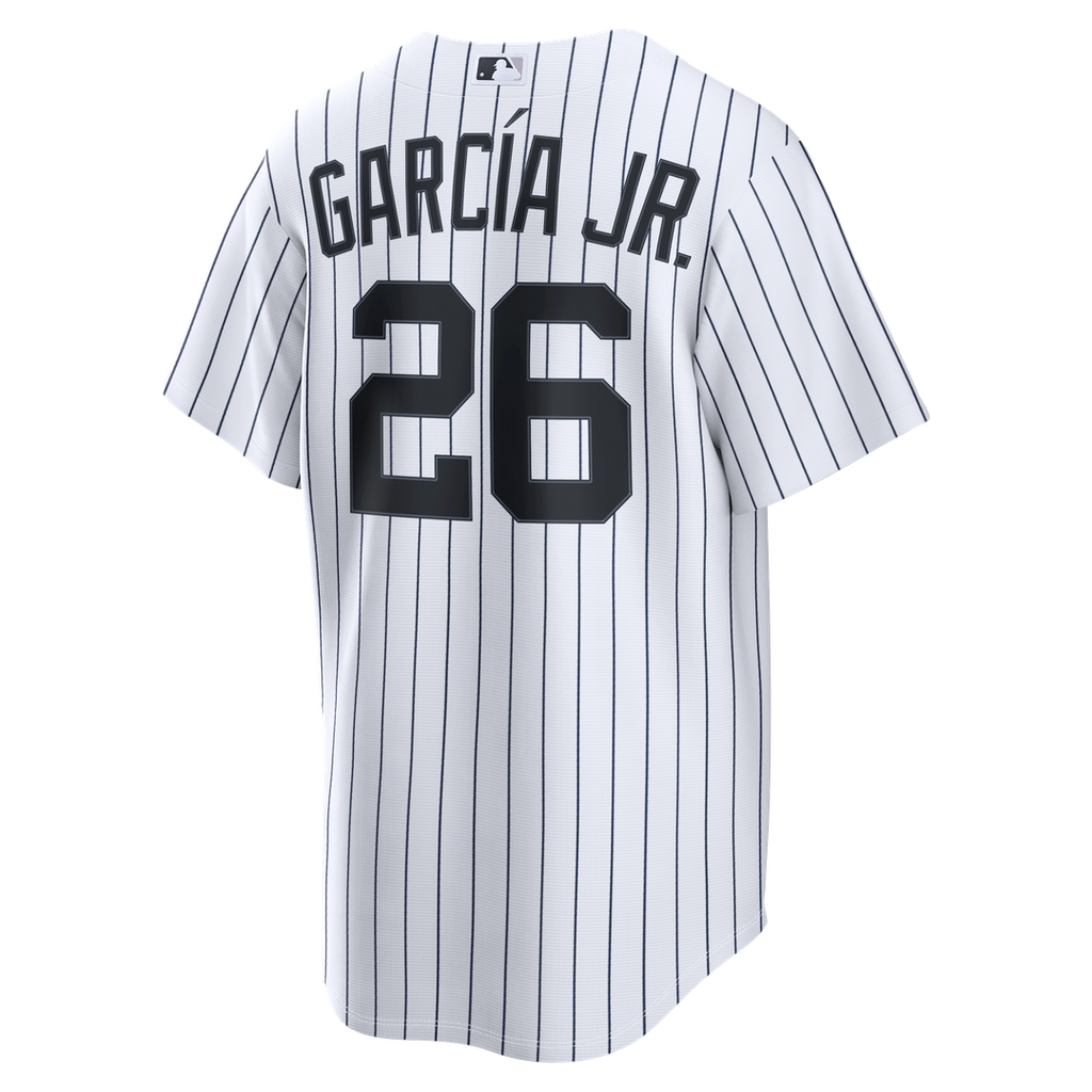 New York Yankees Luis García Jr. Nike White Home Replica Jersey