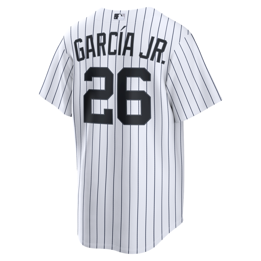 New York Yankees Luis García Jr. Nike White Home Replica Jersey